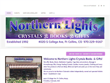 Tablet Screenshot of northernlightsbookstore.com